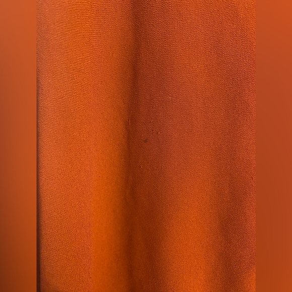 The Arte by Zenana Terra Cotta/Dark Rust or Brick Red Tank top sheer Blouse - Picture 4 of 4